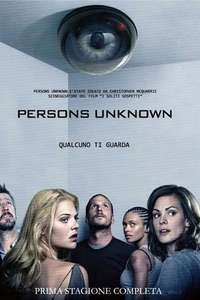 Persons Unknown - Poster