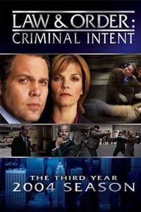 Law & Order: Criminal Intent - Poster
