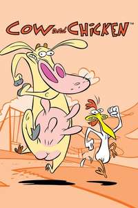 Cow and Chicken - Poster