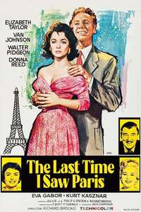 The Last Time I Saw Paris - Poster