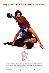 Just Tell Me What You Want - Poster
