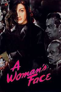 A Woman's Face - Poster