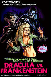 Dracula vs. Frankenstein - Poster