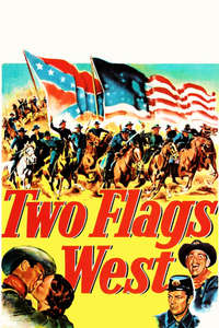 Two Flags West - Poster