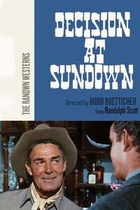Decision at Sundown - Poster