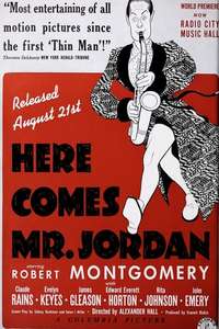 Here Comes Mr. Jordan - Poster