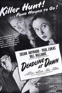 Deadline at Dawn - Posters