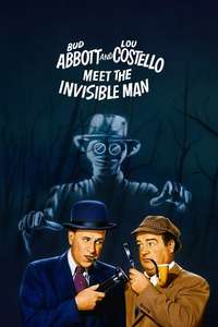 Abbott and Costello Meet the Invisible Man - Poster