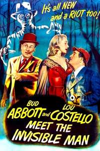 Abbott and Costello Meet the Invisible Man - Poster