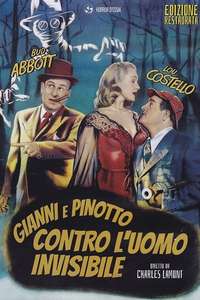 Abbott and Costello Meet the Invisible Man - Poster