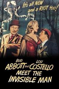 Abbott and Costello Meet the Invisible Man - Poster