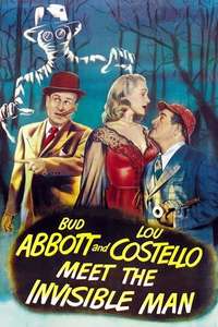 Abbott and Costello Meet the Invisible Man - Poster