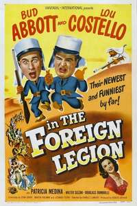 Abbott and Costello in the Foreign Legion - Poster