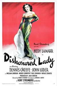 Dishonored Lady - Posters