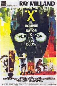 X: The Man with the X-Ray Eyes - Poster