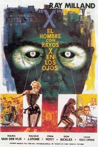 X: The Man with the X-Ray Eyes - Poster