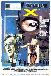X: The Man with the X-Ray Eyes - Poster