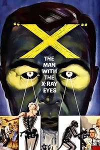 X: The Man with the X-Ray Eyes - Poster
