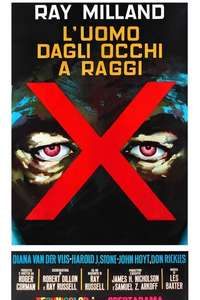 X: The Man with the X-Ray Eyes - Poster