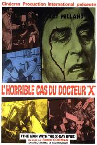 X: The Man with the X-Ray Eyes - Poster