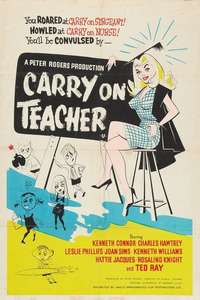 Carry On Teacher - Posters