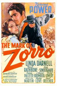 The Mark of Zorro - Poster