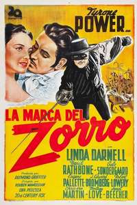 The Mark of Zorro - Poster