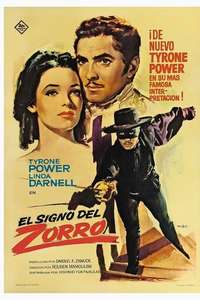 The Mark of Zorro - Poster