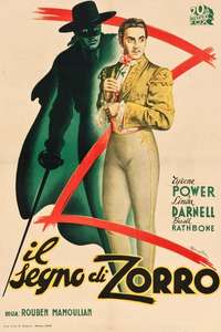 The Mark of Zorro - Poster