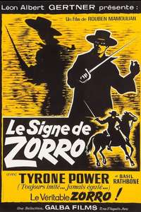 The Mark of Zorro - Poster