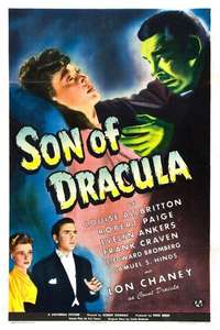 Son of Dracula - Poster