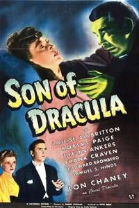 Son of Dracula - Poster