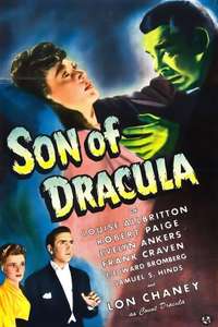 Son of Dracula - Poster