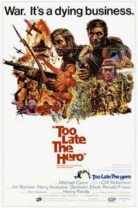 Too Late the Hero - Poster