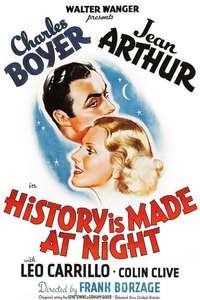 History Is Made at Night - Poster