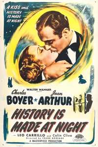 History Is Made at Night - Poster