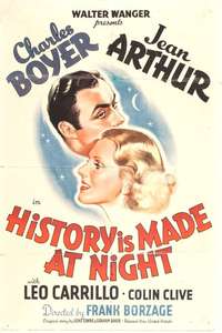 History Is Made at Night - Poster