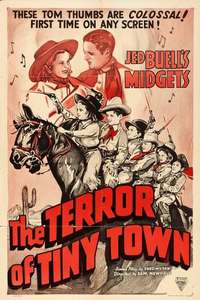 The Terror of Tiny Town - Posters