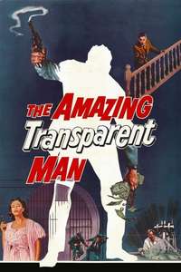 The Amazing Transparent Man - Posters