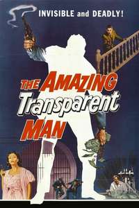 The Amazing Transparent Man - Posters