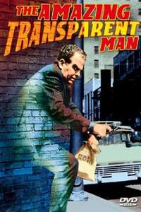 The Amazing Transparent Man - Posters