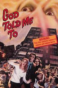 God Told Me To - Poster