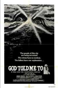 God Told Me To - Poster