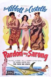 Pardon My Sarong - Poster