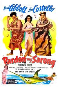 Pardon My Sarong - Poster