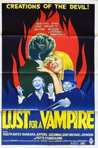 Lust for a Vampire - Poster