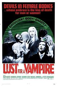 Lust for a Vampire - Poster