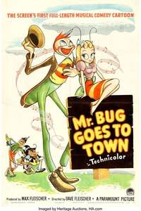 Mr. Bug Goes to Town - Posters
