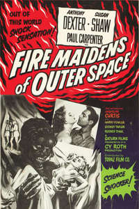 Fire Maidens of Outer Space - Poster