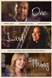 One Last Thing - Poster